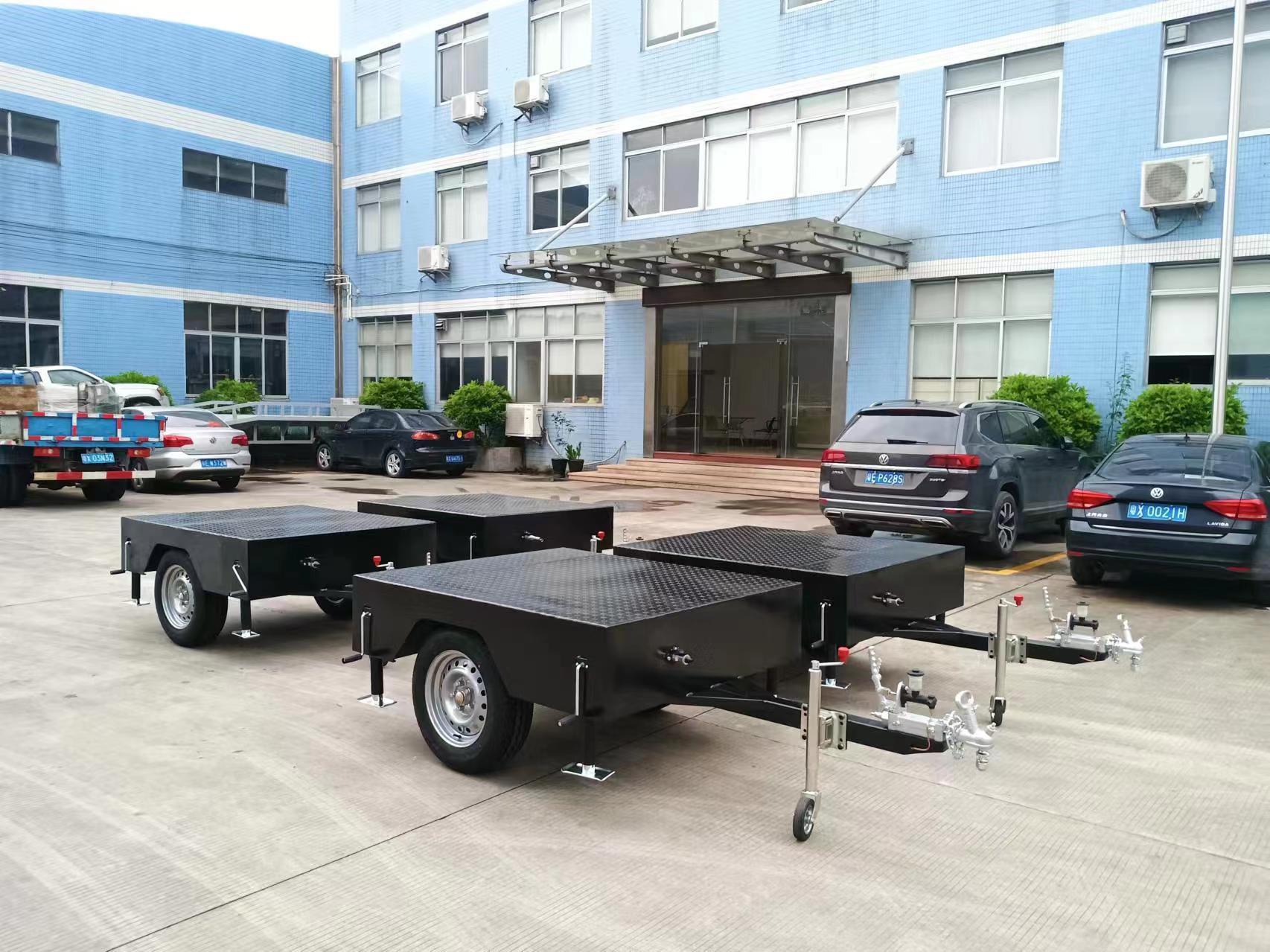 0.7吨小型消防华体会（中国）ATV全挂车案例