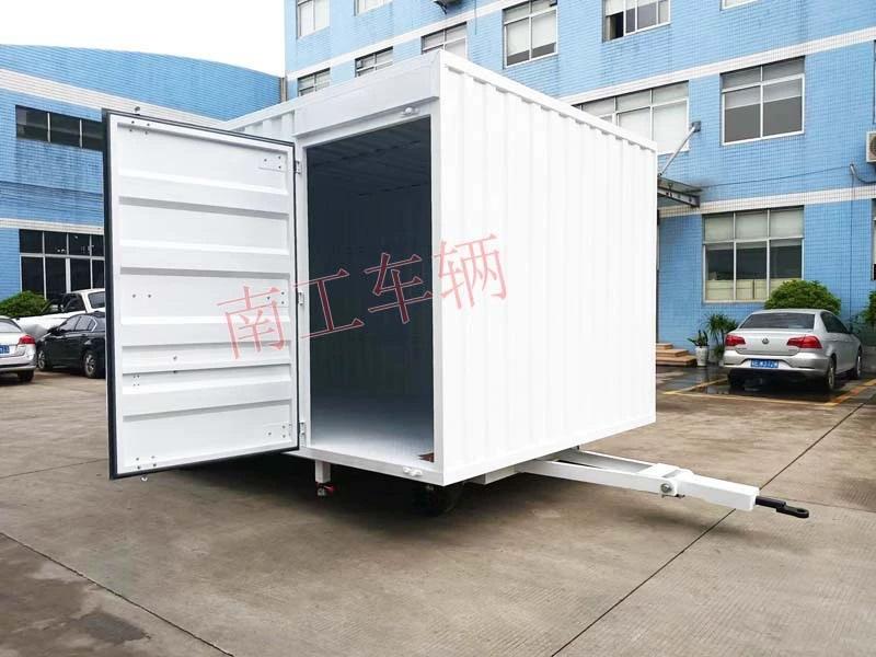 3吨箱式华体会（中国）无动力全挂车