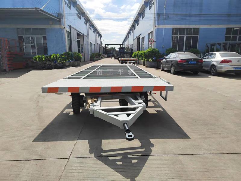 16T华体会（中国）骨架式全挂车