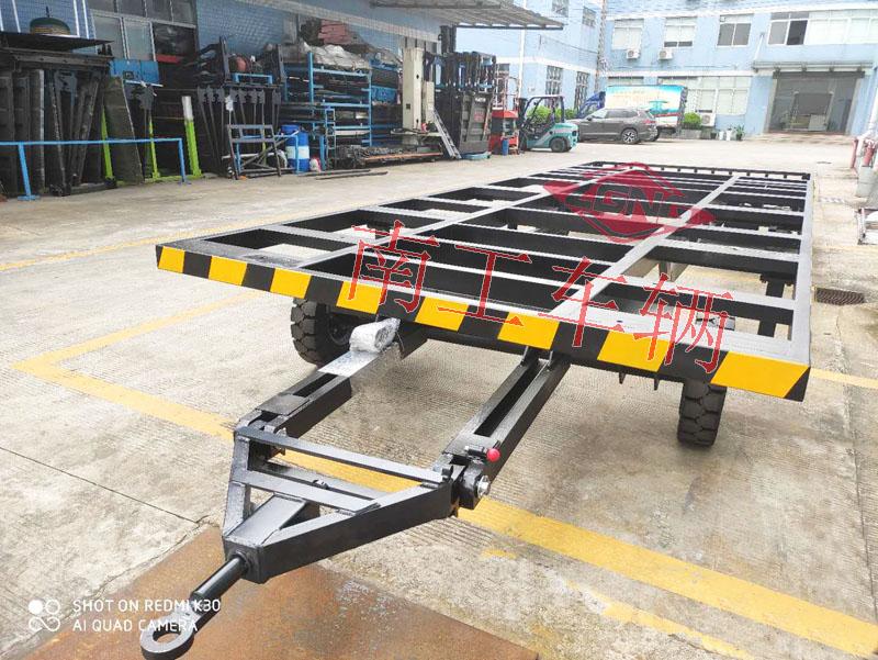 8吨骨架式华体会（中国） 无动全挂车