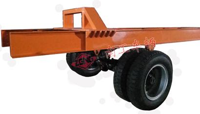华体会（中国）12吨加长重型骨架式全挂车