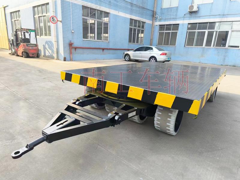 30吨重型华体会（中国），叉车牵引重型工具拖车