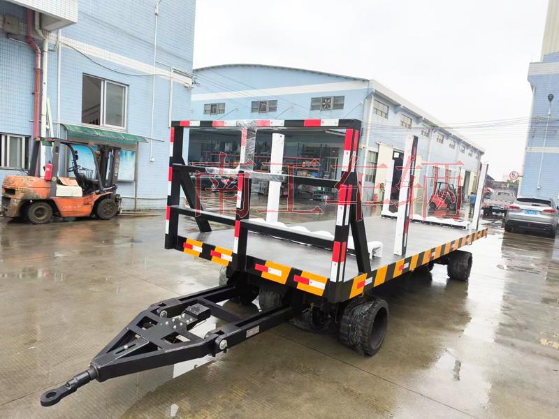 30T重型华体会（中国） 带活动插装立柱工具拖车