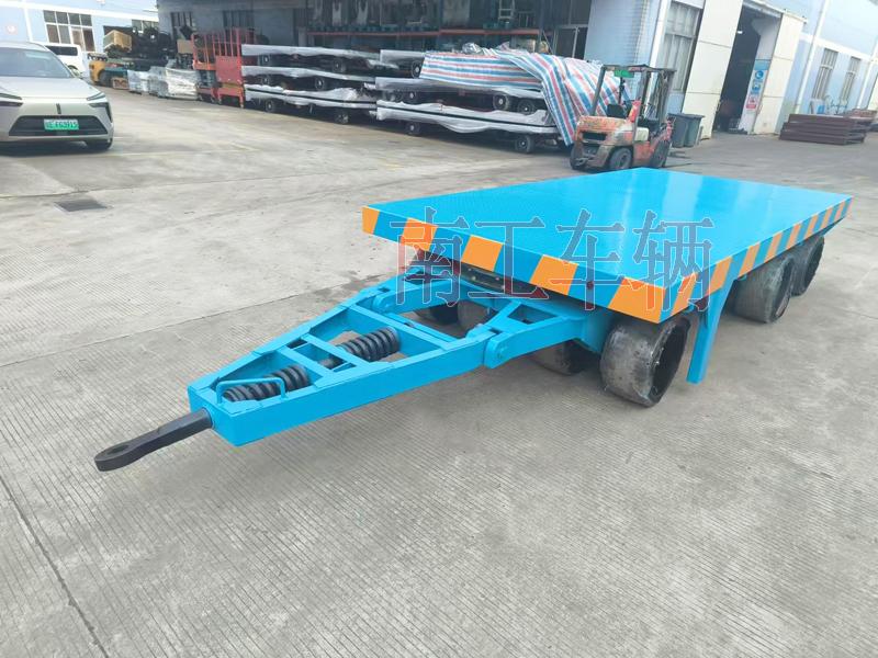 40吨重型华体会（中国） 无动力牵引全挂工具拖车