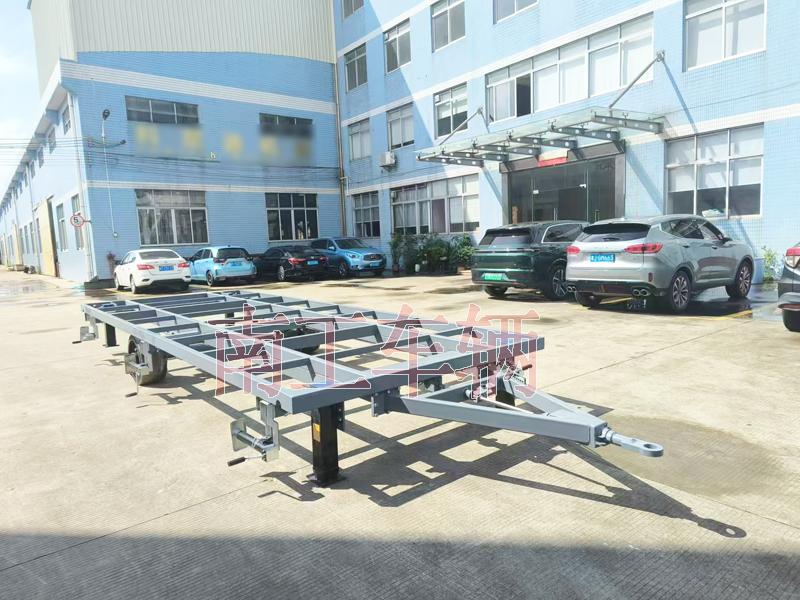 7吨骨架式ATV华体会（中国） 2轮灰色工具拖车